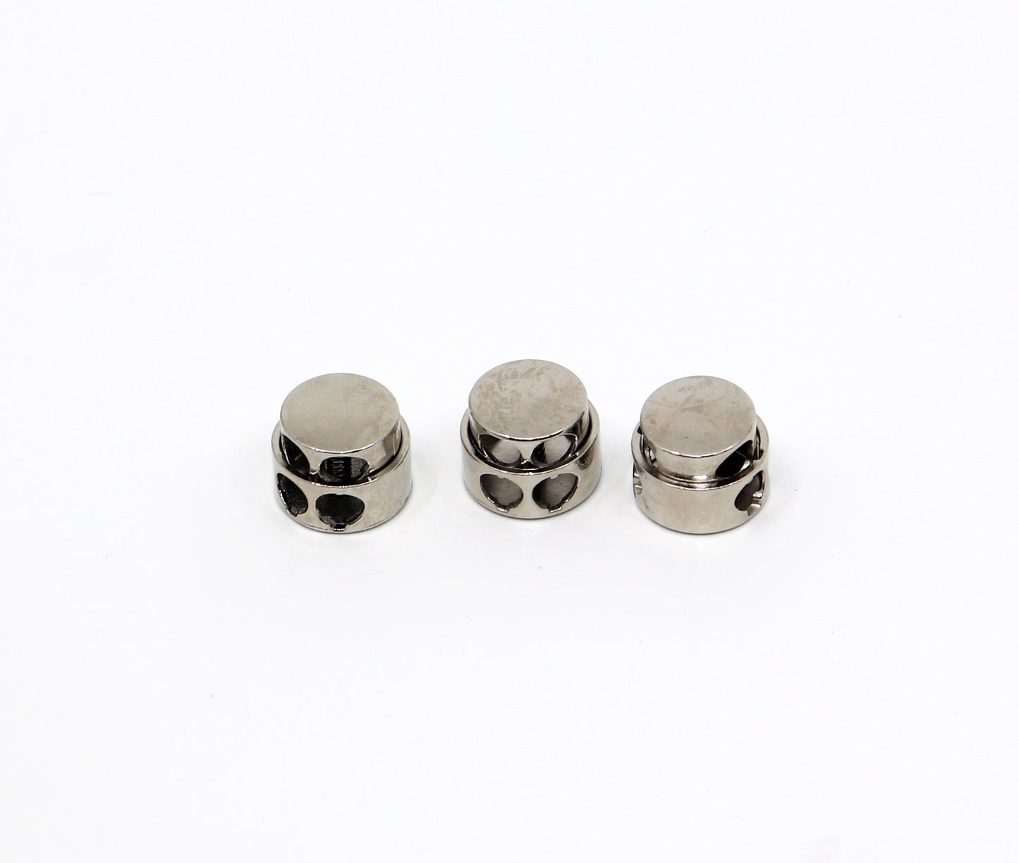 Metal Stopper Buckle -Silver( Per Pair)