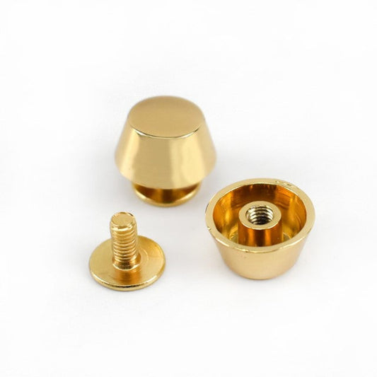 Oval Nail Buckle Metal - Light Gold ( Per Item)